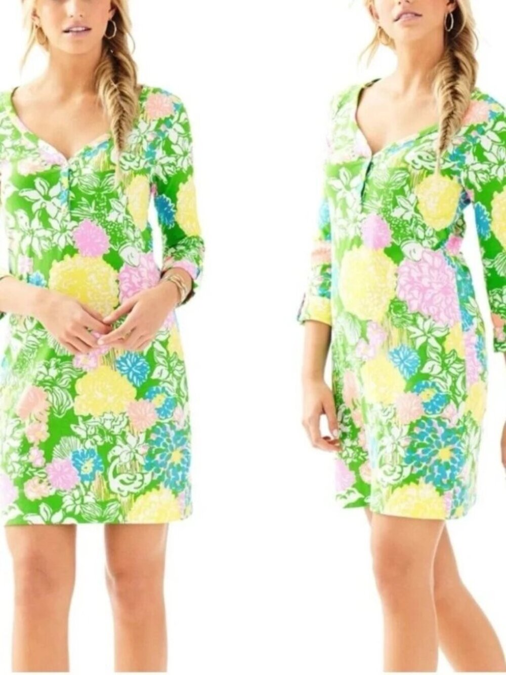 Lilly Pulitzer | Women’s Palmetto Dress Hibiscus Stroll Size Xtra Small 0083